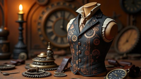 Elevate your wardrobe: essential steampunk men's vests